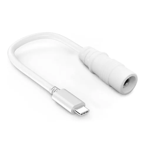 Miniatura 4 de Reemplazo para enchufe de barril de anillo a adaptador USB-C para paneles solares de enchufe de barril y cámaras USB-C para panel solar