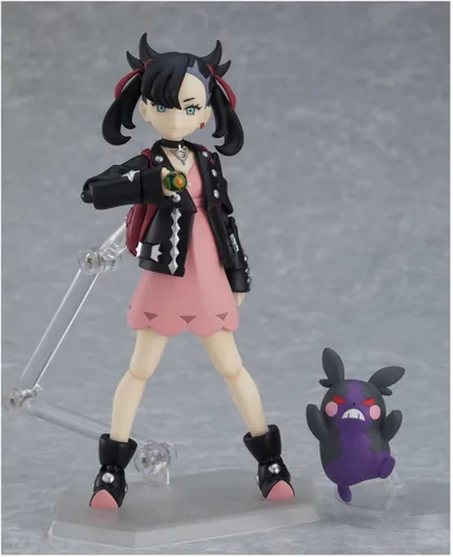 Miniatura 3 de Pokemon Center: Figura de acción de Figma Marnie con Morpeko