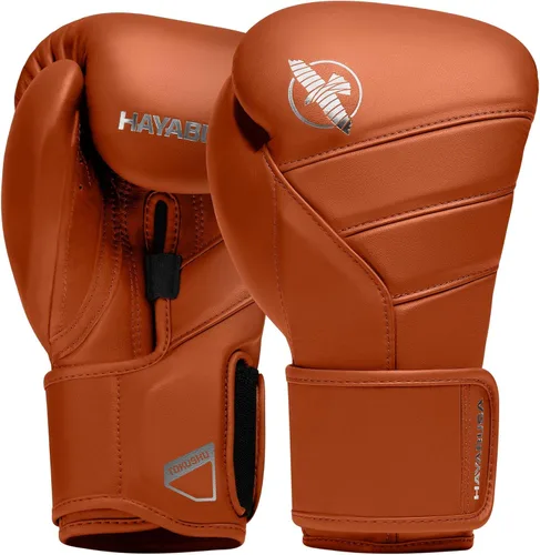 Guantes de boxeo de cuero Hayabusa T3 Kanpeki para hombres y mujeres para entrenamiento, sparring, saco pesado y trabajo con manoplas