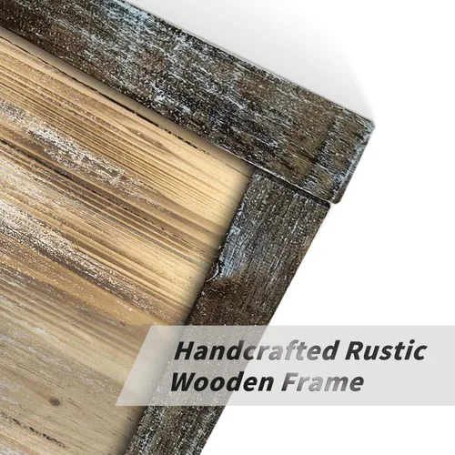 Miniatura 3 de Cuadro de caballos de madera para decoración de pared: pintura moderna de animales de caballo de vida silvestre sobre arte de pared de madera