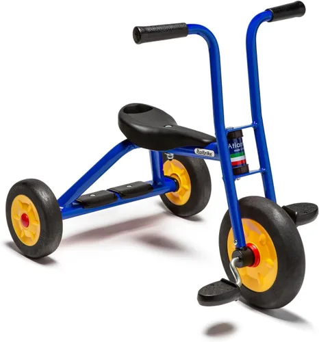 Italtrike Atlantic - Triciclo pequeño de 10 pulgadas para exteriores para niños pequeños y niños, ingeniería superior, fuerte y duradero, fácil de