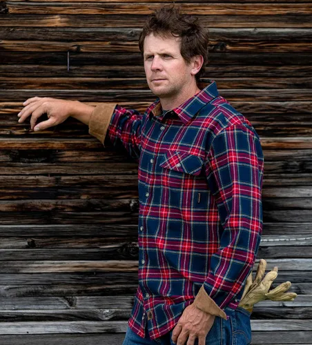 Miniatura 4 de Legendary Whitetails Men's Buck Camp Flannel Plaid Shirt