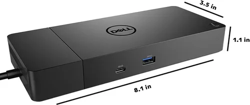 Miniatura 3 de Dell Estación de acoplamiento WD19S con adaptador de alimentación de 180 W y entrega de energía de 130 W - USB tipo C HDMI, Dual DisplayPort