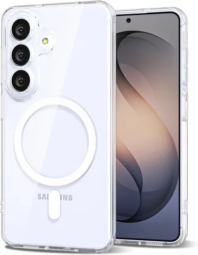 Miniatura 147 de Svanove para Samsung Galaxy S22 Funda de teléfono de silicona magnética, compatible con Magsafe, linda para mujeres, brillante color brillante, gel