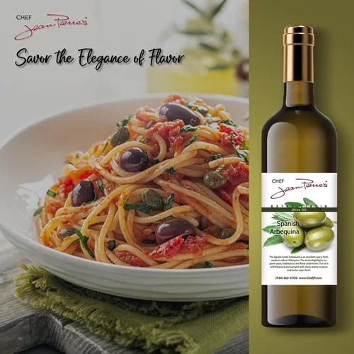 Miniatura 7 de Chef Jean Pierre's - Aceite de oliva arbequina extra virgen prensado en frío, botella de vidrio de 12.5 onzas, infusión natural con sabores dulces