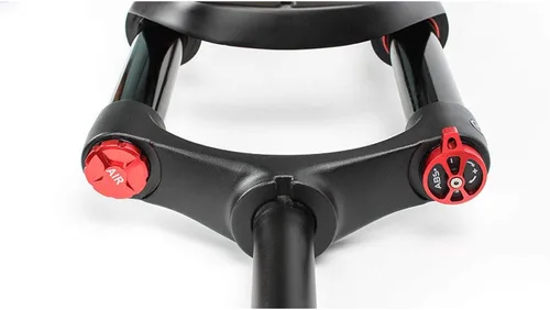 Miniatura 6 de Syvrac Tenedor de aire gordo para bicicleta de 26 pulgadas, tubo de dirección de 1-1/8 pulgadas, tubo de dirección de 5.315 in, tubo