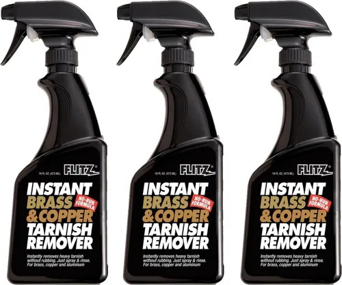 Miniatura 11 de Botella rociadora Flitz removedor instantáneo de manchas en latón y cobre