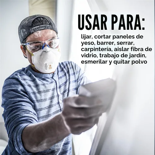 Miniatura 8 de 3M - Respirador N95 8511, paquete de 10, aprobado por NIOSH, N95, cuenta con válvula de exhalación 3M COOL FLOW, alivio del polvo y ciertas