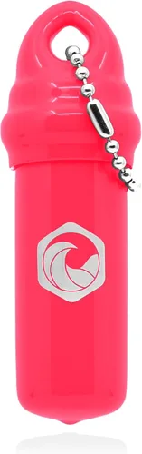 Miniatura 10 de Seahive Llavero flotante (paquete de 1) con contenedor de seguridad impermeable, flotador para llave de barco, pontón, accesorios de pesca, soporte