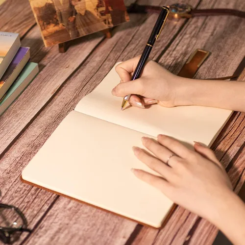 Miniatura 5 de Diario de cuero de regalo para papá, cuaderno personalizado para papá de hija, diario personalizado A5, diario de viaje, cuaderno de bocetos