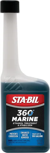 STA-BIL 360 Marine - Tratamiento de etanol y estabilizador de combustible, previene la corrosión, ayuda a limpiar el sistema de combustible para