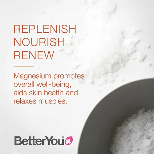 Miniatura 6 de BetterYou Magnesium Revive Bath Flakes - Sales de baño con magnesio - Pomelo energizante y eucalipto - Calmante muscular y salud de la piel - 1.6