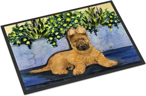 Miniatura 215 de Caroline's Treasures SS8220MAT - Felpudo afgano de 18 x 27 pulgadas, para interiores y exteriores, para entrada, antideslizante, lavable, de pelo