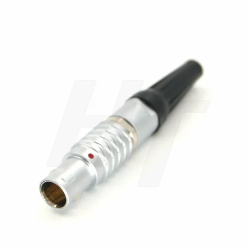 Miniatura 5 de HangTon 0B Huevo 7 Pin Hembra Enchufe Circular Push Pull Metal Conector Panel Montaje Receptáculo