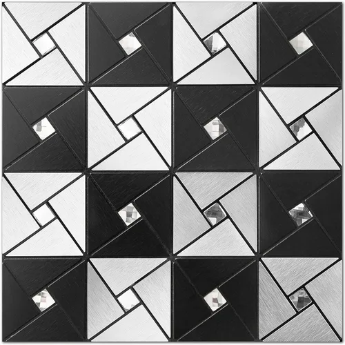 Miniatura 11 de Vamos Tile Azulejo de protección contra salpicaduras para despegar y pegar, azulejos de PVC blanco puro para salpicaduras de cocina y baño, molino