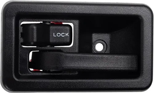 Miniatura 130 de TRQ Manija Interior de Puerta del Lado del Pasajero Negra Compatible con Ford Bronco 1987-1996 F-150 1987-1997 F-250 1997 F-250 HD F-350