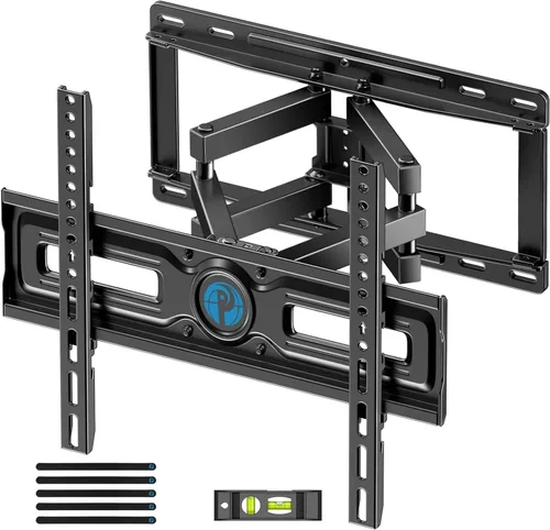 Miniatura 9 de Pipishell Soporte de pared para TV de movimiento completo para la mayoría de televisores planos y curvos de 26 a 60 pulgadas de hasta 77 libras
