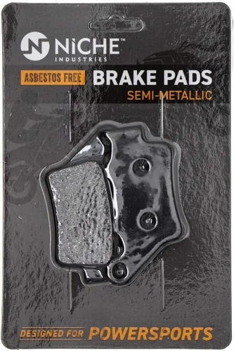 NICHE Juego de pastillas de freno para KTM 250 300 450 200 EXC MXC SX Husqvarna 701 Enduro Supermoto 75013090000 Trasero Semimetálico