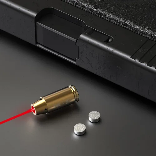 Miniatura 2 de Feyachi Bore Sight 9MM/223 5.56/12GA Punto Rojo Laser Zeroing Bore Sighter Pistola Laser Boresighter con 3 Juegos Latón