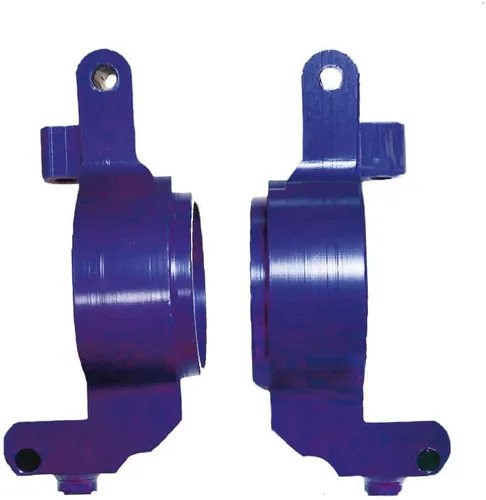 Miniatura 5 de Bloques de ruedas de aleación de cubo delantero C 7732 para Traxxas 1/5 1/6 X-MAXX piezas de actualización (azul oscuro)