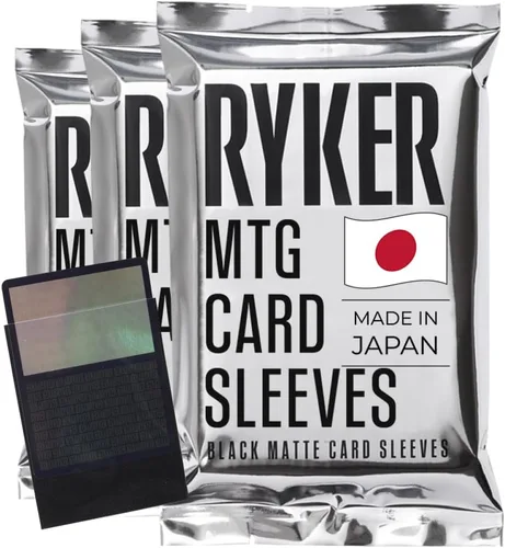 Miniatura 12 de Ryker Fundas para tarjetas MTG Magic The Gathering - Hechas en Japón, grado de torneo, bordes reforzados, parte delantera transparente, parte