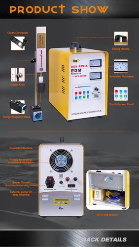 Miniatura 6 de Desintegrador de metal portátil SFX-4000B 3000W Spark erosión de grifos rotos, taladro, máquina removedor de quemador de grifo
