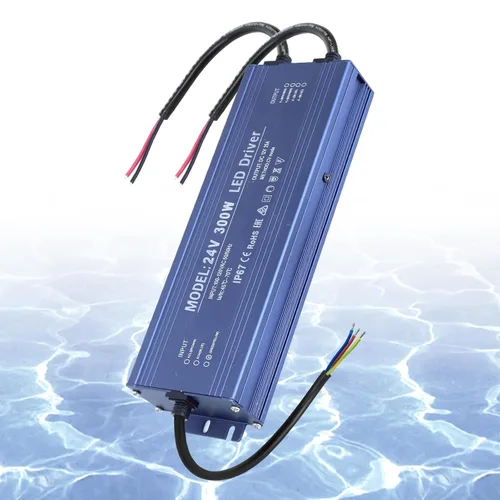 Miniatura 16 de Transformador LED de 12 V 60 W impermeable IP67, controlador LED ultra delgado de 110 V CA a 12 V CC 5 A 60 vatios convertidor de bajo voltaje LED