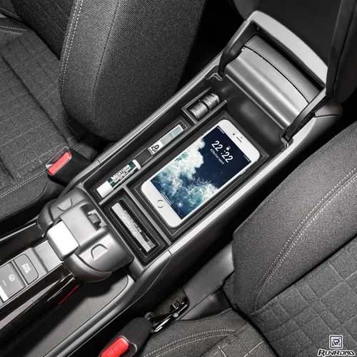 Miniatura 5 de RUNROAD Bandeja organizadora de consola central compatible con Honda HR-V 2023 2024 2025 2026 Accesorios HRV 2023, 2024, 2025 2026, organizador