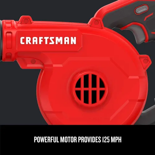 Miniatura 3 de CRAFTSMAN Soplador de hojas inalámbrico V20, 125 mph, solo herramienta (CMCBL0100B)