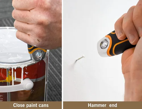 Miniatura 3 de ROLLINGDOG Juego de cuchillos de masilla – Rascador de pintura resistente para pelar papel tapiz, reparación de paneles de yeso, salpicaduras