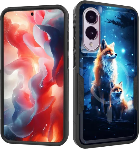 Miniatura 151 de Funda magnética para Galaxy A16 5G, [compatible con MagSafe] [protección contra caídas de grado militar] Funda resistente a prueba de golpes