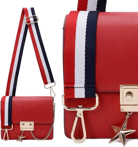 Miniatura 532 de ZOOEASS - Correa de repuesto para cartera, para colgar en el hombro o para cruzar, ancha y ajustable, de lona