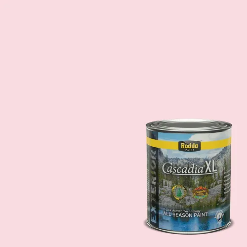 Miniatura 120 de Rodda Paint CASCADIA ZERO - Pintura satinada e imprimación para interiores en uno, 1 galón, Lady Flower Flor de señora