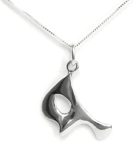 Collar con máscara de fantasma de la ópera, hecho a mano, plata de ley maciza, caja de regalo con tarjeta de historia para elenco o fanático del