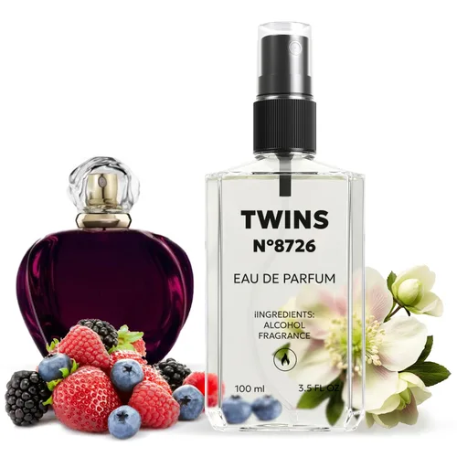 Miniatura 125 de TWINS Impresión de Bouquet Floral Perfume para mujer Eau de Parfum No.1179 3.4 fl oz (100 ml)