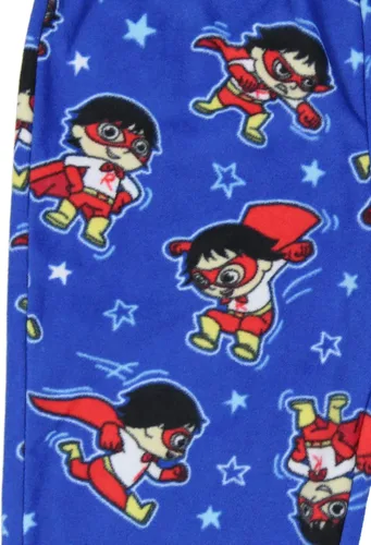 Miniatura 6 de Komar Kids Ryan's World Super Hero - Conjunto de pijama de manga larga para niños