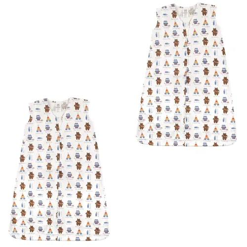 Miniatura 23 de Luvable Friends - Saco de dormir para bebé sin mangas, diseño unisex, Saco de dormir de algodón sin mangas, saco de dormir, manta, 18-24 meses