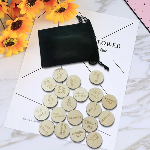 Miniatura 3 de 20 fichas de actividad nocturna para citas, ideas de San Valentín, regalos para parejas, divertido token de actividad nocturna para parejas, regalo