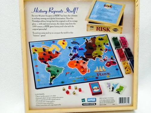 Miniatura 4 de Hasbro Gaming Nostalgia de Riesgo