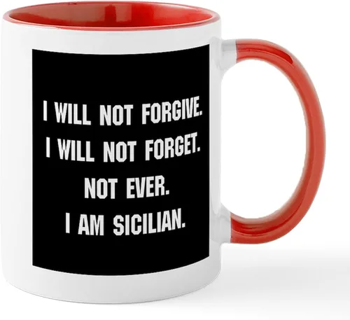 Miniatura 46 de CafePress Sicilia Mug - Taza de café de cerámica (11.0 fl oz)