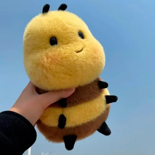 Miniatura 2 de ELAINREN Abeja Acolchada Peluche Ultrasuave, Abeja de Miel de Felpa, Muñeco de Insecto de 11.8 Pulgadas, Regalos A6