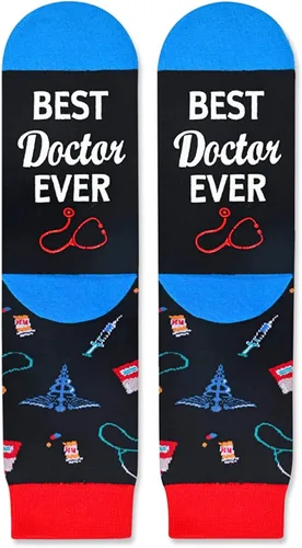 Miniatura 3 de Zmart Unisex Lawyer Cop Fireman Pilot Dentist Doctor Nurse Realtor Socks, Gifts For Lawyer Police Firefighter Dentist Nurse