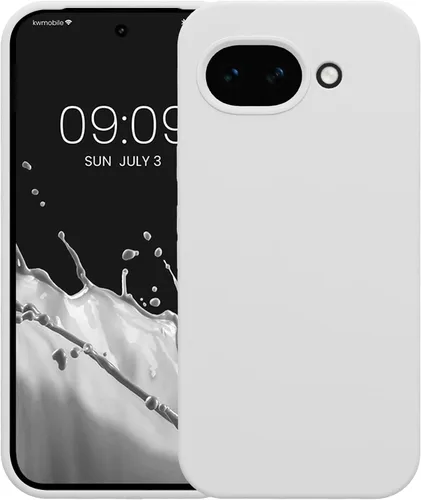 Miniatura 355 de kwmobile Funda Compatible con Google Pixel 6 Pro - Funda de teléfono de silicona TPU con acabado suave - Azul Arrecife