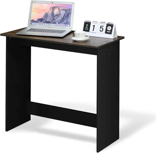 Miniatura 14 de Furinno Estante de escritorio clásico, gabinete de escritorio de 5 estantes, estante para libros, organizador de escritorio de 3 niveles
