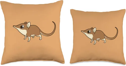 Miniatura 3 de Kawaii jumping shrews and sengis Kawaii Elephant Shrew - Almohada de 16 x 16 pulgadas, multicolor