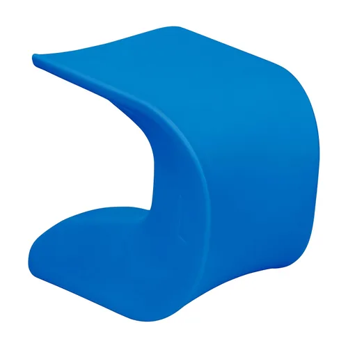 Miniatura 20 de ECR4Kids Wave Seat, 18in - 19.6in Altura del asiento, Taburete de percha, Cian