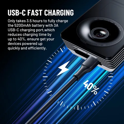 Miniatura 8 de HAVION Cámara de timbre de video inalámbrica D1 - por NIU Inno., incluye timbre, cámaras duales, 5MP 3K QHD, pantalla de 2 pulgadas, eMMC de 32 GB