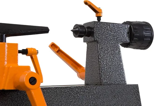 Miniatura 3 de WEN LA3421 - Mini torno de madera de sobremesa de velocidad variable de 3.2 amperios, 8 x 13 pulgadas, negro y WEN LA4444 Juego de mandíbulas