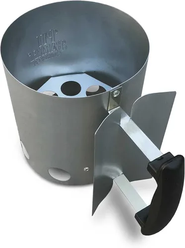 Pit Barrel Cooker - Arrancador de chimenea de carbón rápido | Mide con precisión, enciende rápidamente carbón sin líquido más ligero | Arrancador de
