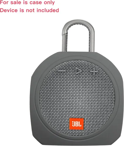 Miniatura 5 de Hermitshell Funda de transporte de silicona de repuesto para JBL Clip 3 (gris)